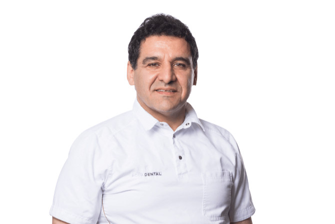 Modell av ett tandimplant